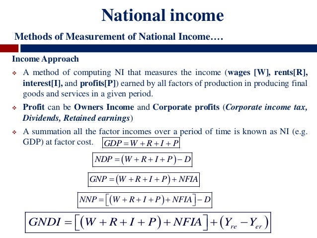 Chapter 5 Macro Measurements Expenditure Income Approach Gdp Ppt Download
