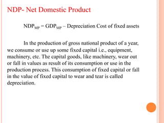 National income By Prof. Padmvati Patil | PPTX