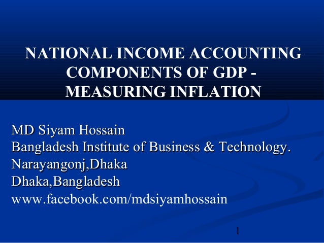 uses of national income accounting Gross domestic product (gdp) is the most important aggregate of national income for accounting purposes, and for economic analysis in the uk, gdp is derived from the gross value added (gva) of all the uk's individual producers, industries or sectors over one year, using the 'output' method. uses of national income accounting Gross domestic product (gdp) is the most important aggregate of national income for accounting purposes, and for economic analysis in the uk, gdp is derived from the gross value added (gva) of all the uk's individual producers, industries or sectors over one year, using the 'output' method.