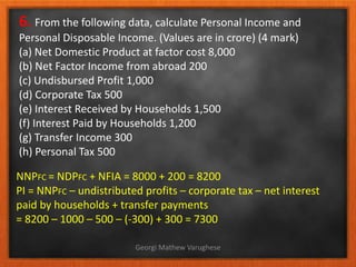 National Income Accounting | PPTX