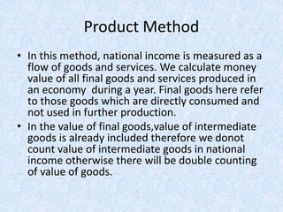 Product Income National Income and its Measurement (1).ppt