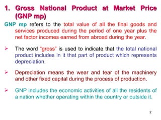 National Income Concepts