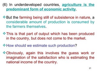 National Income Concepts