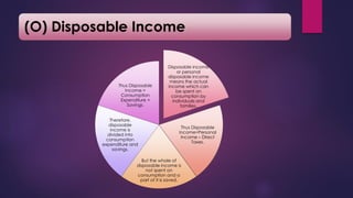 Disposable Income Example National income concepts ppt | PDF