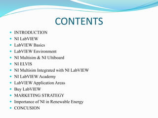 National instruments for Academics: labview multisim & elsvi | PPT