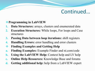 National instruments for Academics: labview multisim & elsvi | PPT
