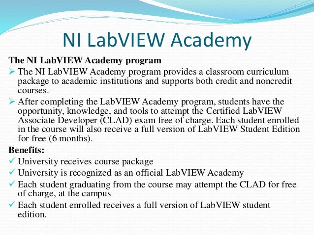 Labview Student Edition Free Download