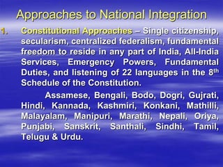 National integration | PPTX