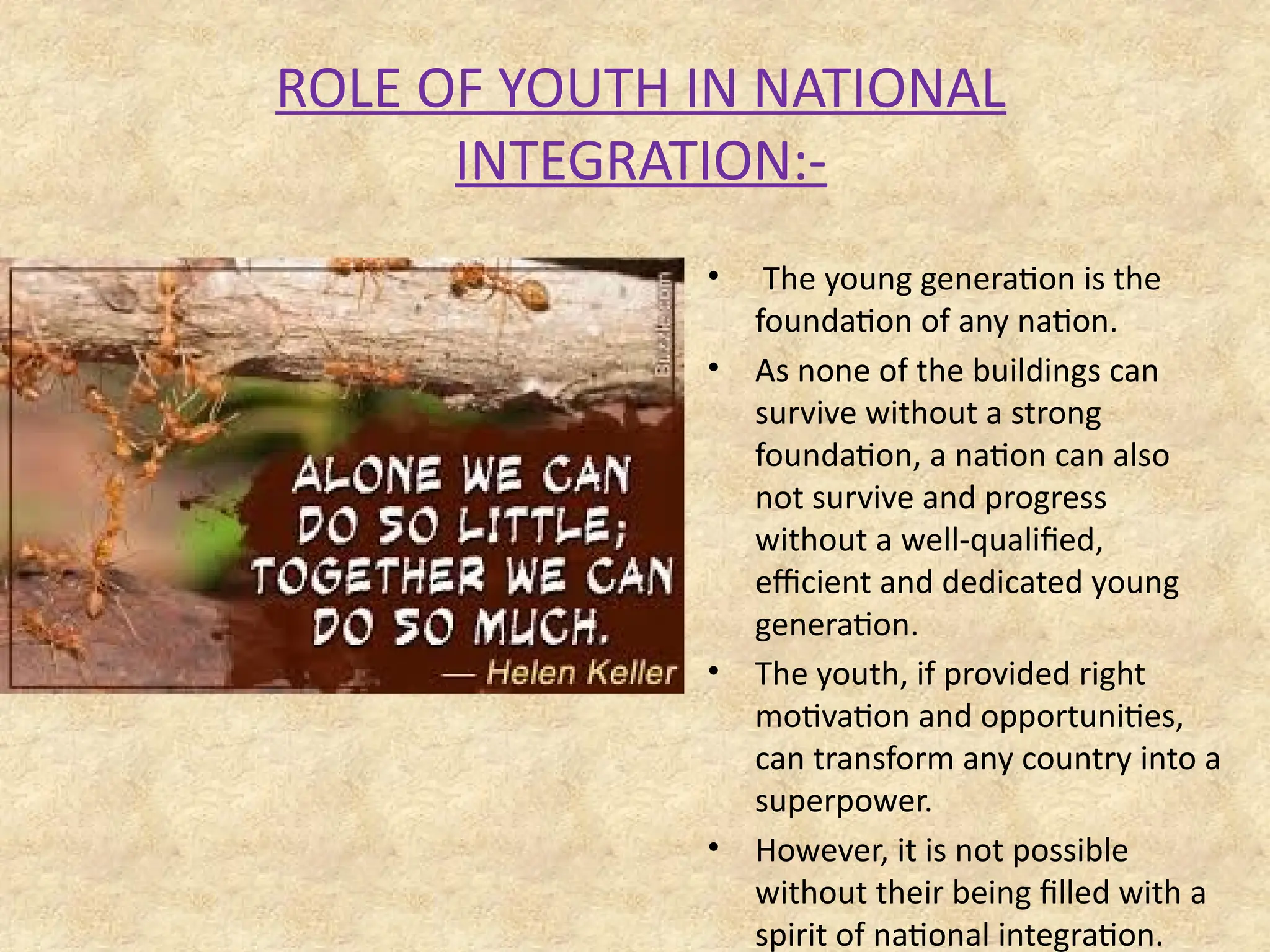 National integration and awareness powerpoint | PPTX