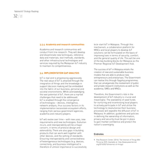 Malaysia National IoT Strategic Roadmap | PDF