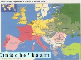 'Etnische' kaart 