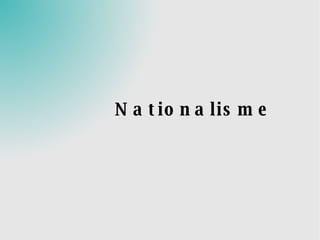 Nationalisme 