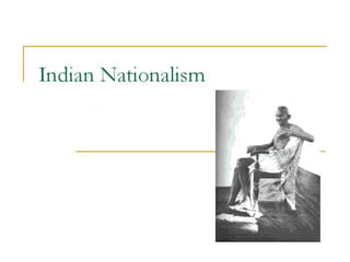 Nationalism in india