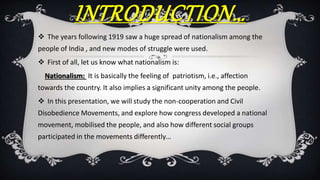NATIONALISM in INDIA..........