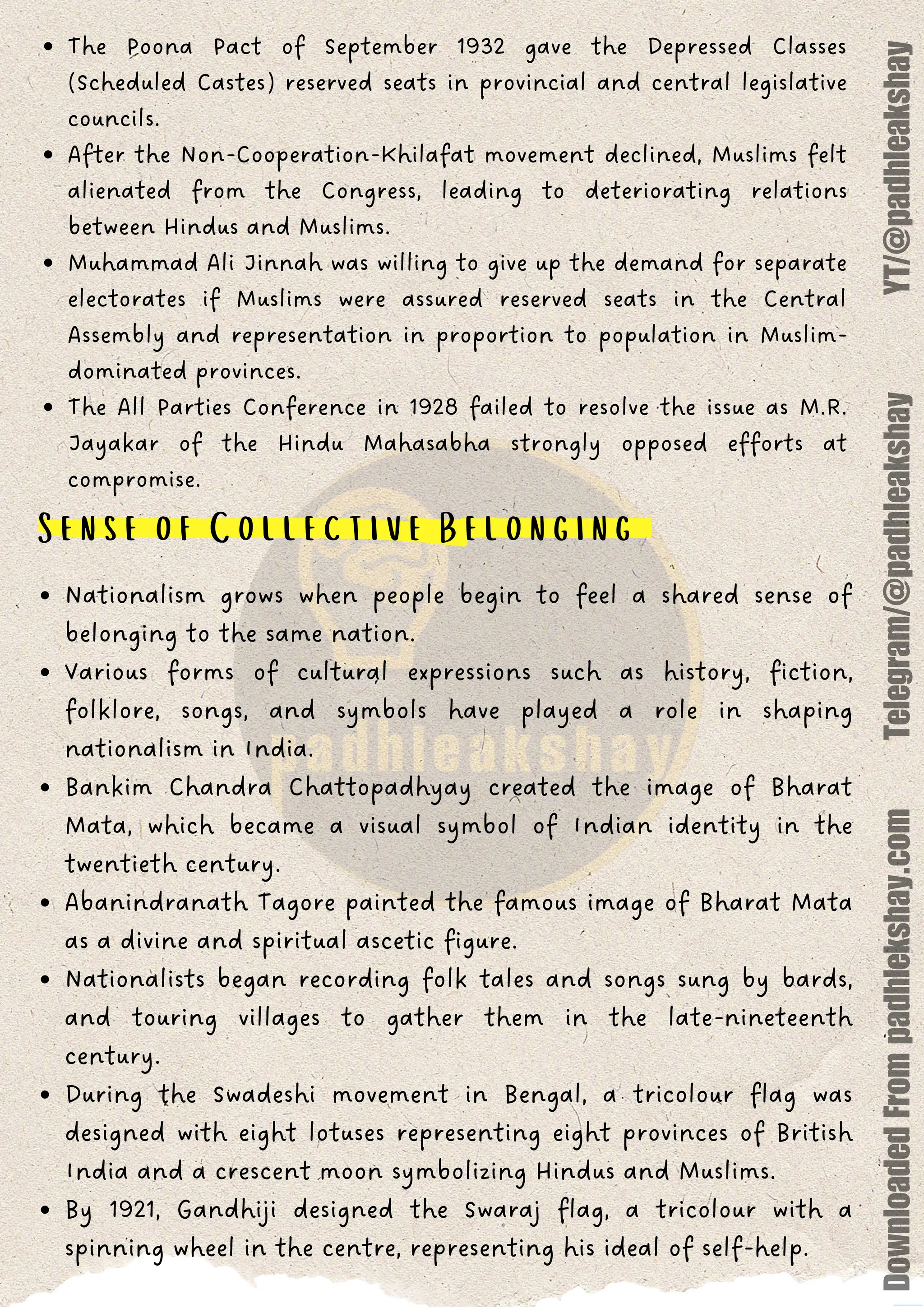 Nationalism In India_PadhleNotes.pdf.pdf
