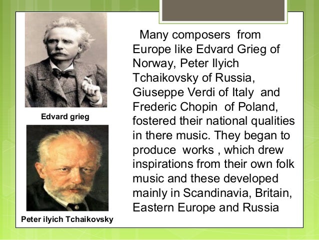 who is an example of a nationalist romantic composer