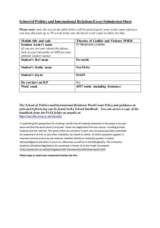 de code the essay title