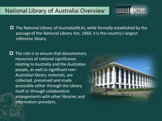 National library of australia | PPT