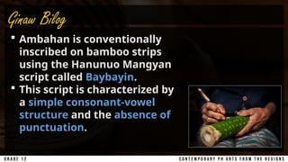 National Living Treasures of the Philippines | PPTX