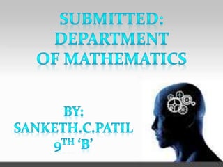 National mathematics | PPTX