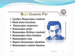 National mathematics day ppt