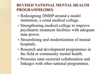 National mental health program | PPTX