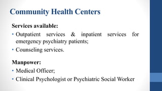 National mental health program (NMHP) | PPTX