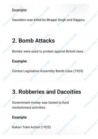 Indian National Movement (1920–1947) Complete Notes PDF by Simanchala ...