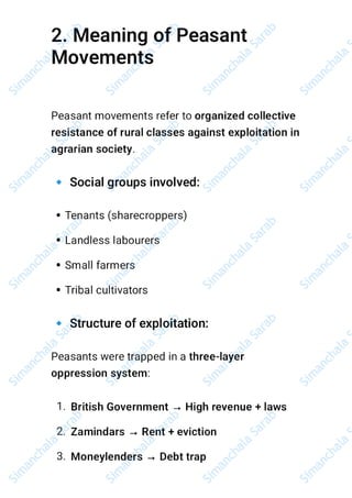 Indian National Movement (1920–1947) Complete Notes PDF by Simanchala ...