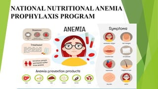 NATIONAL NUTRITIONAL ANEMIA
PROPHYLAXIS PROGRAM
 
