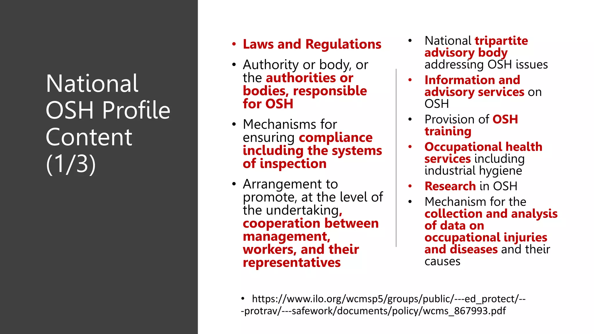 National Occupational Safety and Health (OSH) Profile.pptx