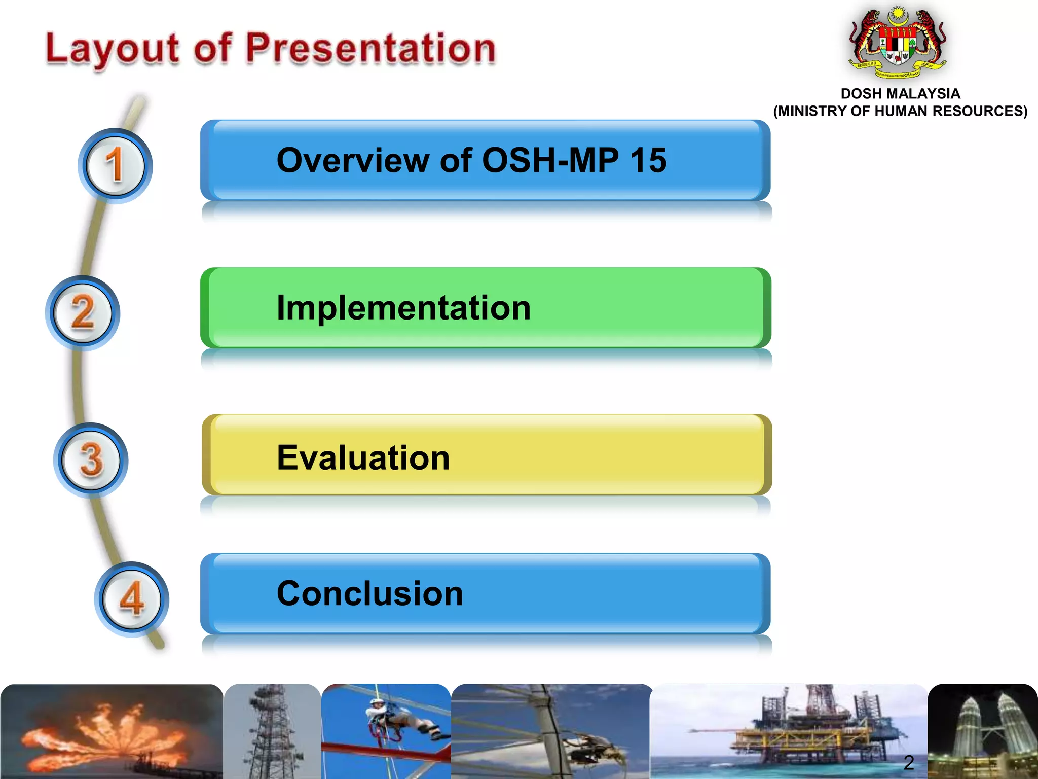 National OSH Policy & ILO Convention No.187 Malaysia | PPTX