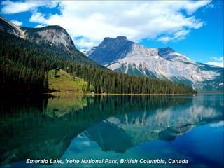 Emerald Lake, Yoho National Park, British Columbia, Canada 