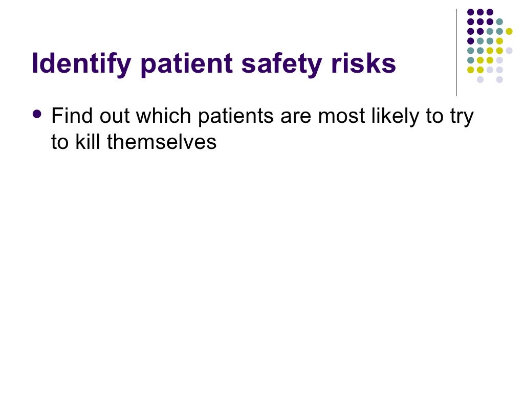 National Patient Safety Goals And Infection Control