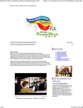 Employee Newsletter 