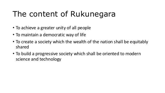 National philosophy of education