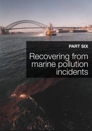 National Plan for Maritime Environmental Emergencies 
Part SIX 
Recovering from 
marine pollution 
incidents 
67 
 