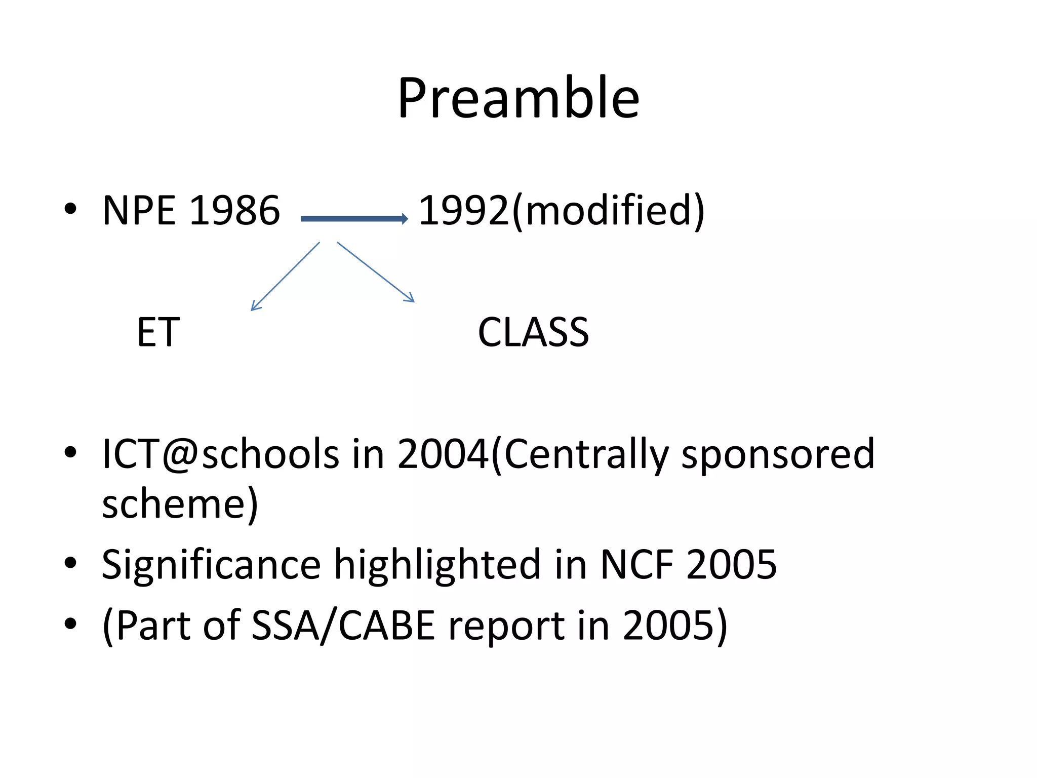 Modified Ict National policy of ICT in School Education | PPTX