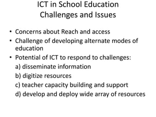 National policy of ICT in School Education | PPTX