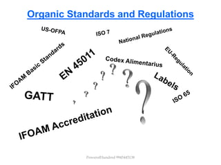 Npop Structure National programme for organic production npop | PPTX