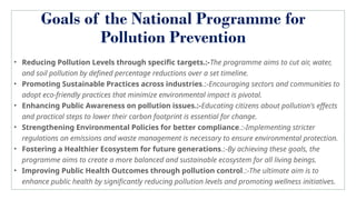 Program For Pollution National programme for prevention of Environmental Pollution.pptx
