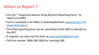 Ppt On National Programmes Related to Pharmacovigilance | PPTX