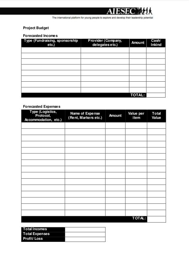 national project competition proposal template