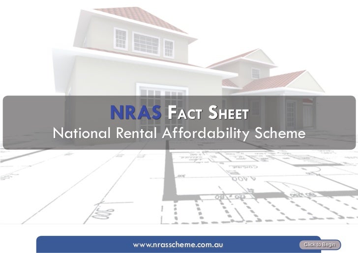 National rental affordability scheme fact sheet