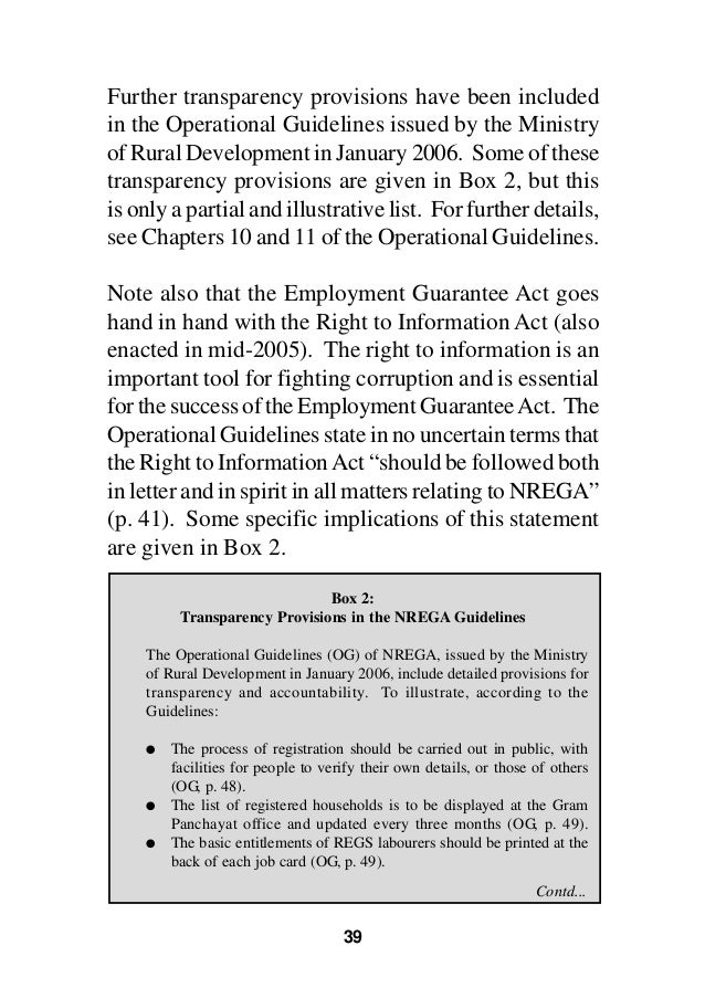 the national rural employment guarantee act Mahatma gandhi national rural employment guarantee act (mgnrega) as social safety net: analysis of public works in odisha, india tushar kanti. the national rural employment guarantee act Mahatma gandhi national rural employment guarantee act (mgnrega) as social safety net: analysis of public works in odisha, india tushar kanti.