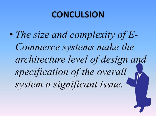 e-commerce architecture | PPTX | Computing | Technology & Computing