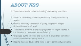 National Service scheme group 5.pptx doc | PPTX