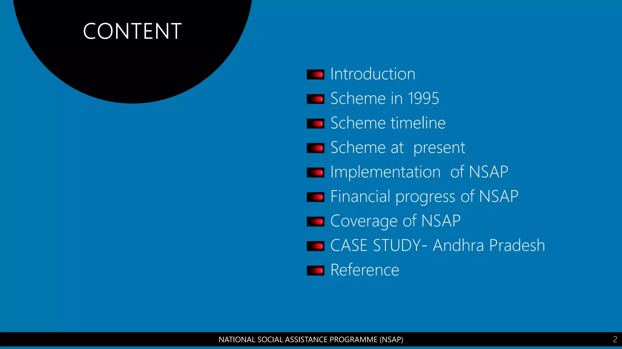 National social assistance programme (nsap) | PPTX