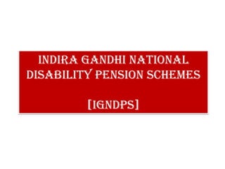 National social assistance program (nsap) – in west Bengal | PPTX
