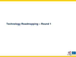 Technology Roadmapping – Round 1
 
